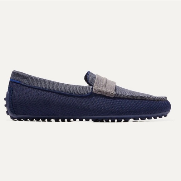 Rothy’s Driving Loafers in Amalfi Blue Size 9.5 Mens - Picture 11 of 11